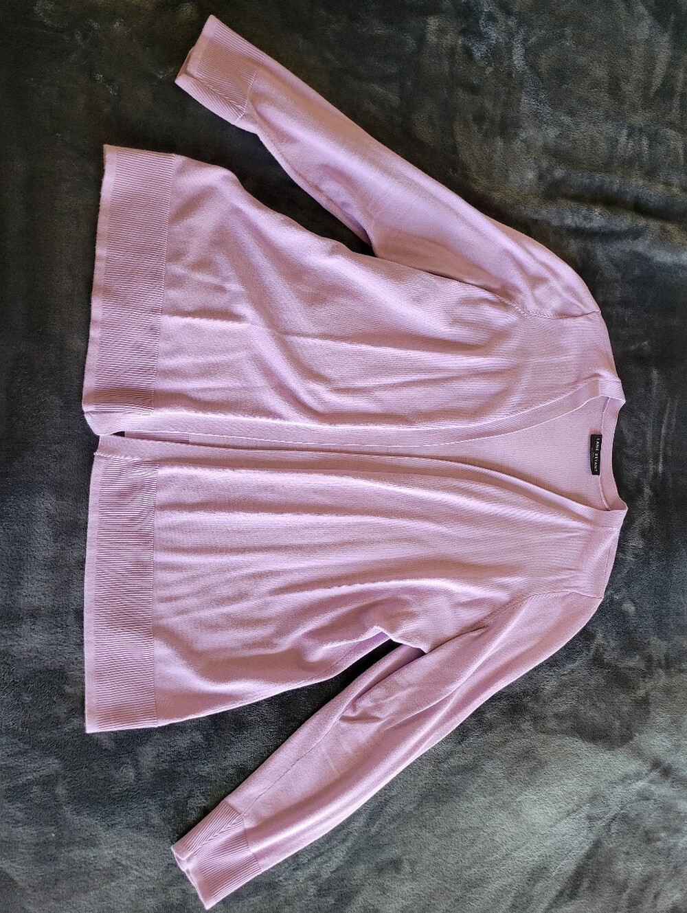 Lane Bryant Light Purple Open Front Cardigan
